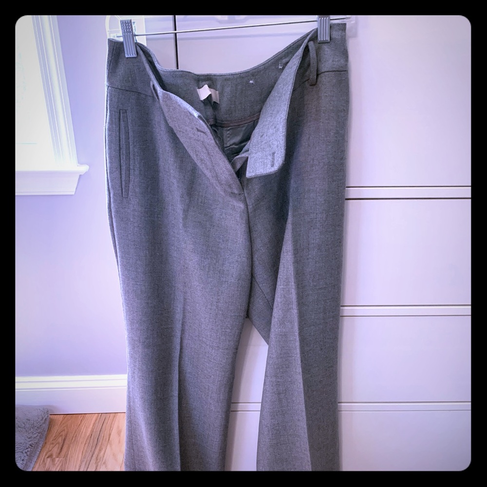 Gray wool Loft size 12 pants